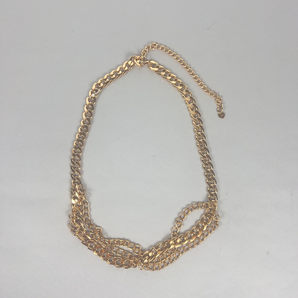 Aldo Adjustable Gold Chain Belt / Necklace